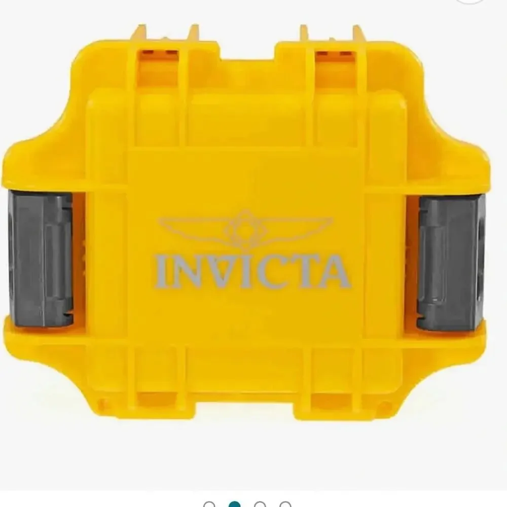 Invicta one slot yellow watch collector box